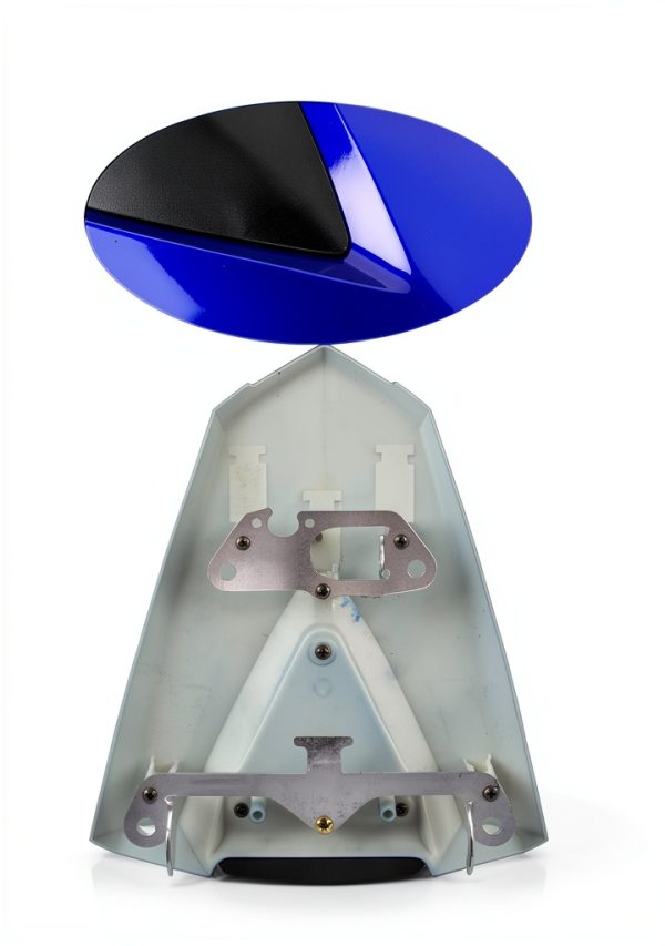 PSLER Motorcycle Rear Seat Cowl GMCO0036BU Modern ABS Plastic Design-3