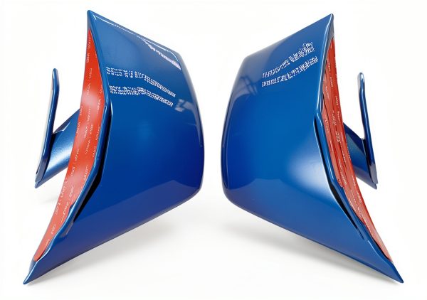 GZDL Moto Front Spoiler Wing for Suzuki GSX‑R1000 2017‑2023 Blue-3