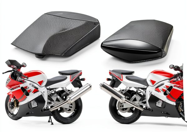 PSLER Carbon Rear Seat Cowl for Yamaha YZF R6 2003-2005 ABS Plastic-6