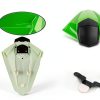 PSLER Motorcycle Seat Cowl Rear Green Plastic Modern Fit CO0027GE-3