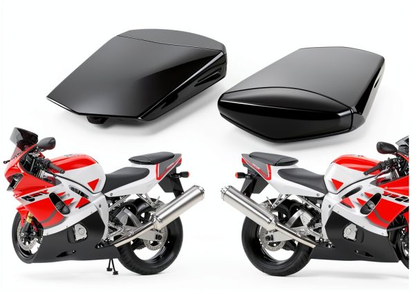 PSLER Rear Seat Fairing Cover for Yamaha YZF R6 2003-2005 Black Cowl-5