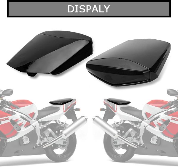 PSLER Rear Seat Fairing Cover for Yamaha YZF R6 2003-2005 Black Cowl-6