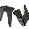 Kanoxbike Kawasaki KLX250 Front Side Cover Cowl Fairing – Black-1