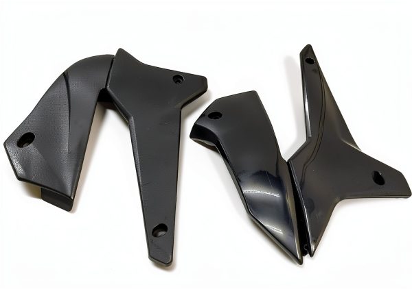 Kanoxbike Kawasaki KLX250 Front Side Cover Cowl Fairing – Black-1