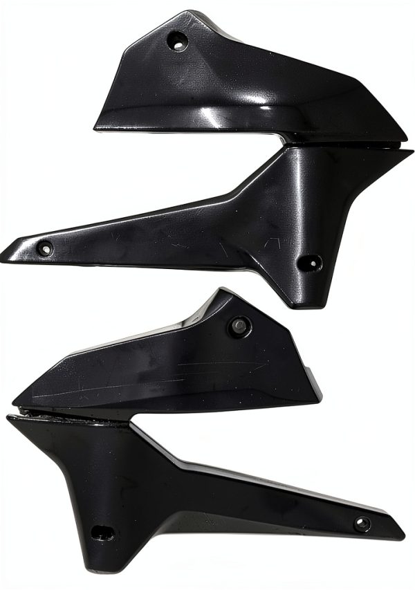 Kanoxbike Kawasaki KLX250 Front Side Cover Cowl Fairing – Black-0